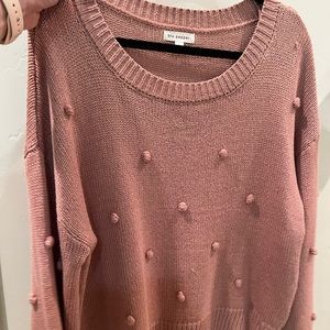 Pink sweater